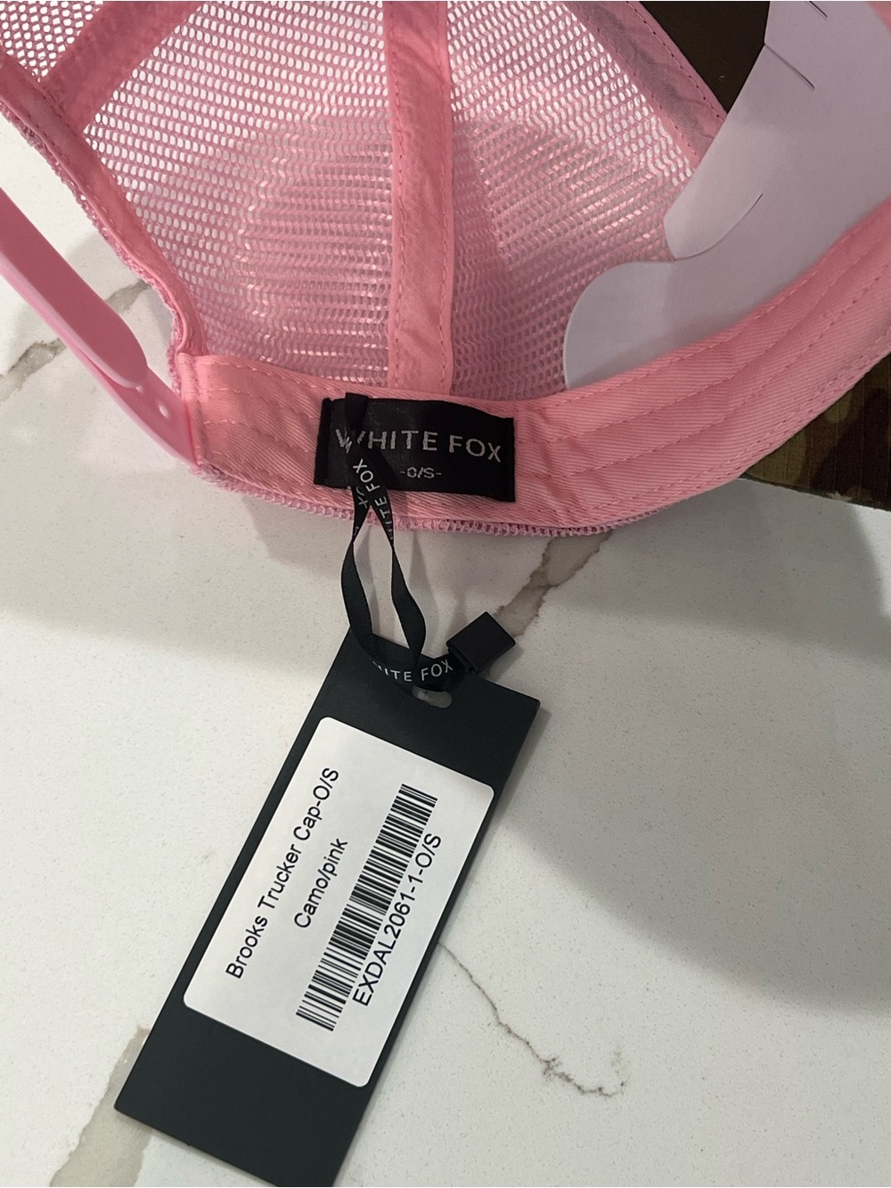 NWT WHITE FOX Brook Trucker Cap - Picture 4 of 4